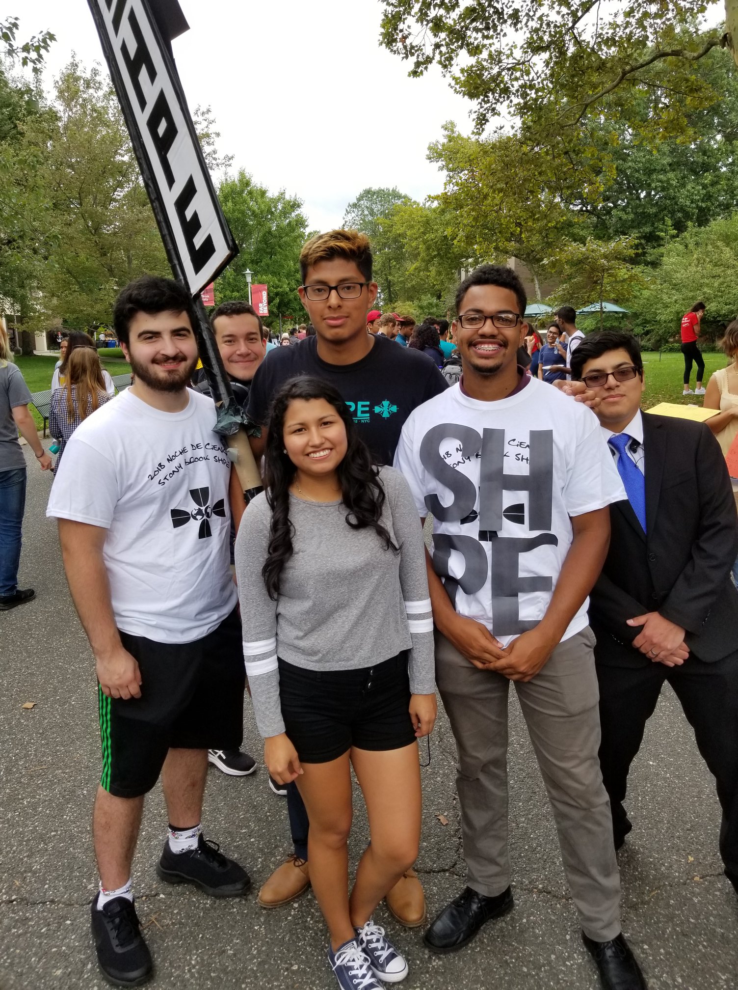 Members at the involvement fair